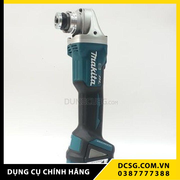 Máy mài góc 100mm dùng pin 18v makita dga413z japan tools