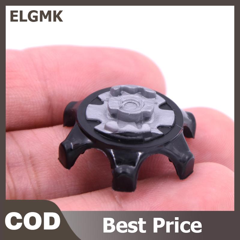 ELGMK 14 Chiếc Cái lốc Đinh Giày Golf TPR Đinh Giày Xoắn Nhanh 1 4 Độ Thay Thế
