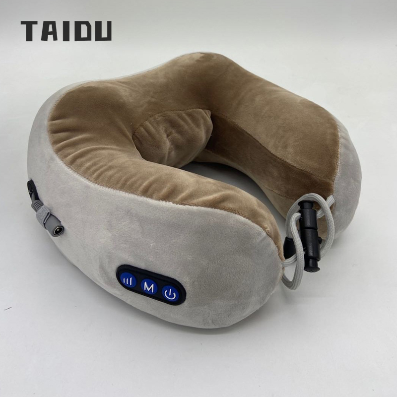 TAIDU U-shaped massage pillow massage pillow multifunctional shoulder cervical vertebra neck neck shoulder neck electric massager car neck protector ราคา 378 บาท*ส่งฟรี