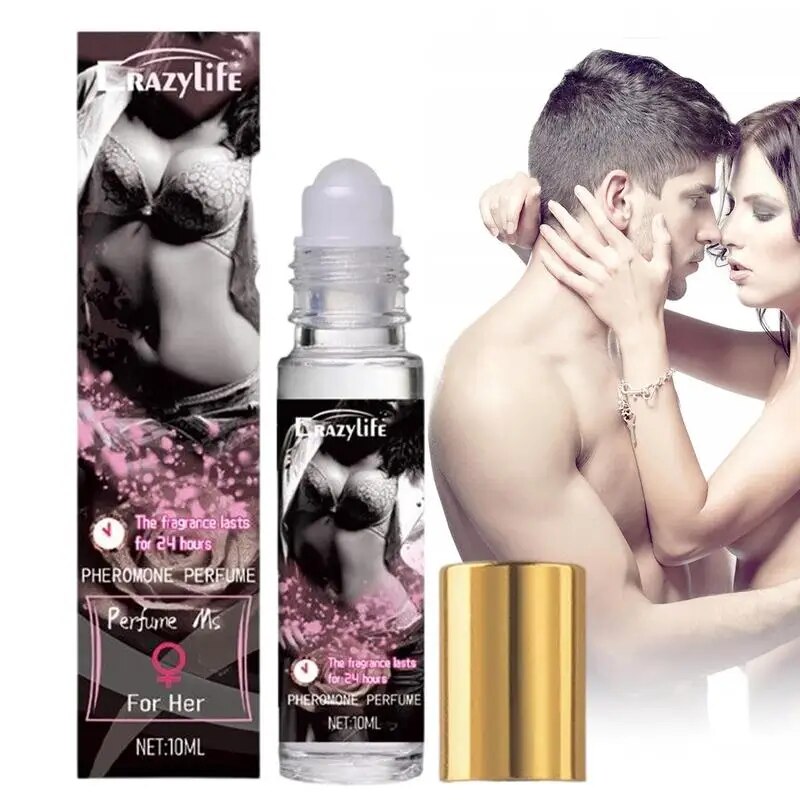 【Best Price Guaranteed】 10ml Pheromone Perfume Roll On Essential Perfume Cologne Roller Pheromone Fr