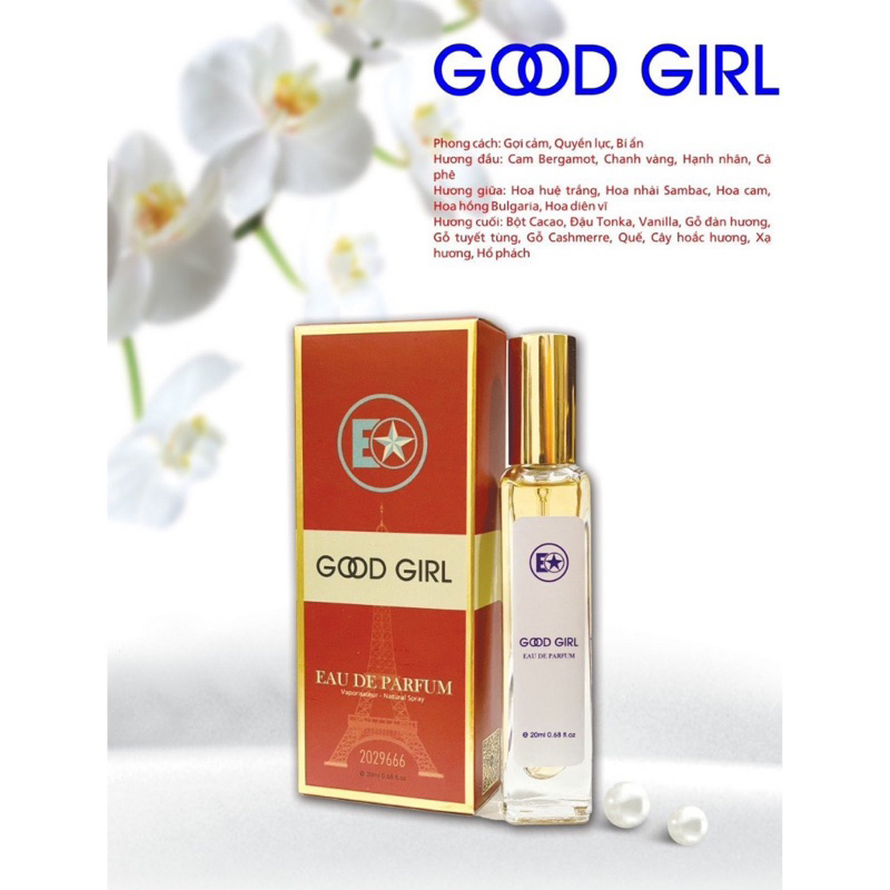 Nước hoa nữ EO GOOD GIRL 20ml CHÍNH HÃNG Tshoponline 1626360806 Giá hủy diệt