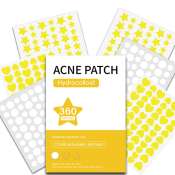 360PCS Colorful Acne Patches - Gentle, Waterproof, Breathable