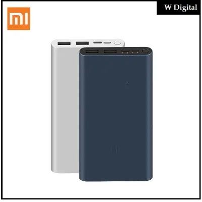Xiaomi Power Bank 3 10000mAh PLM13ZM Dual USB 18W Fast Charging Mi Powerbank 10000 Portable Charger External Battery Poverbank
