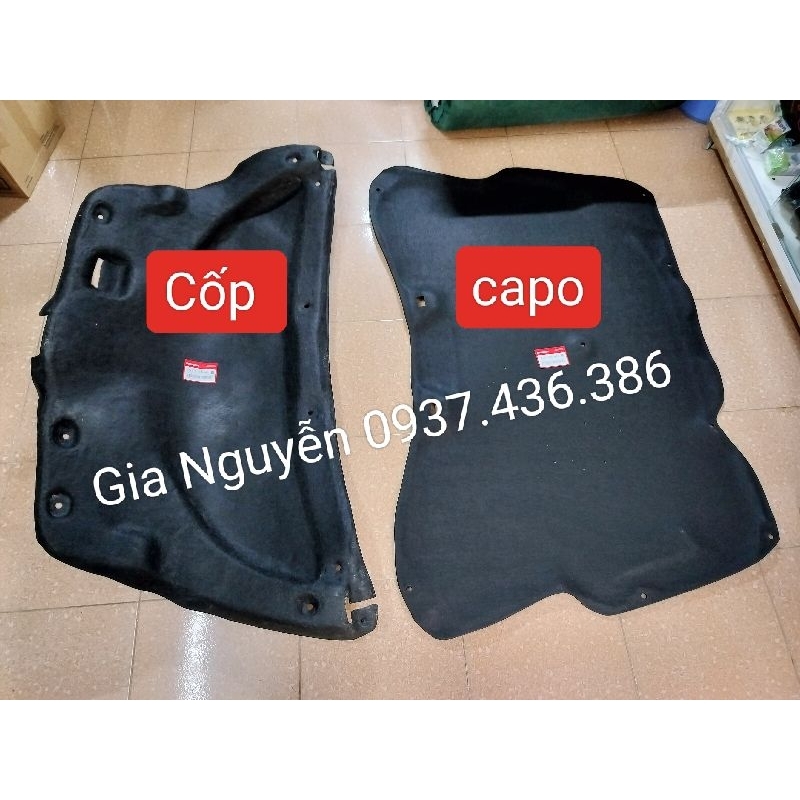 Chống nóng lót dưới nắp capo/ tấm nỉ cách nhiệt cốp sau honda accord 2008-2011 phụ tùng ô tô