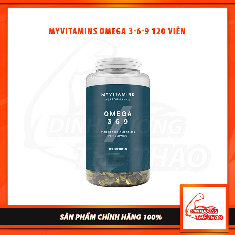 MYVITAMINS OMEGA 3-6-9 Bổ sung các loại omega
