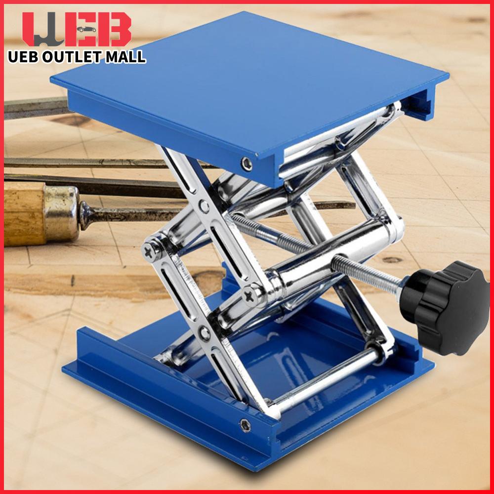 UEB เครื่องยกโรเตอร์สำหรับงานไม้แบบแมนนวล พร้อมฐานสแตนเลสและระบบยกแบบสกรู เหมาะสำหรับงานแกะสลักและประกอบเฟอร์นิเจอร์ ราคา 309 บาท*ส่งฟรี