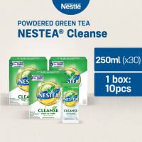 NESTEA Cleanse Lemon Cucumber Powdered Green Tea with Fiber 250ml - Pack of 30