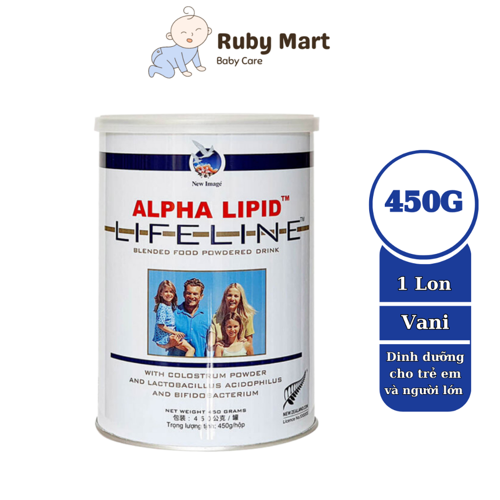 [ Date T12/25 ]Sữa Non Alpha Lipid 450g Của New Zealand