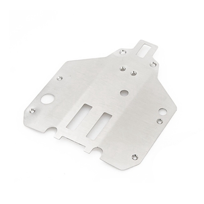 (HFBR) Stainless Steel Chassis Armor Protector Skid Plate for FY03 FY06 FY07 FY08 1/12 RC Car Upgrade Parts