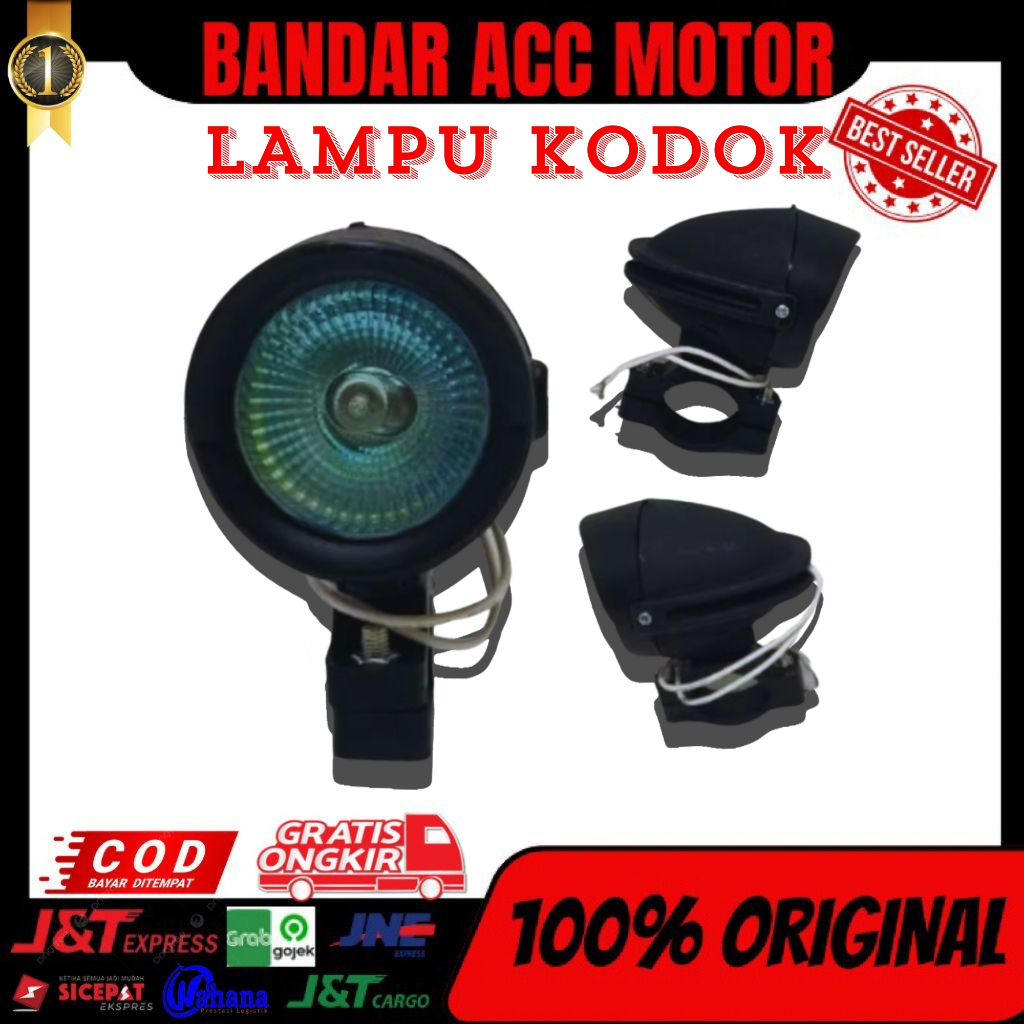 PROMO LAMPU TEMBAK KODOK H3 FOGLAMP KABUT STANG LAMPU SOROT KODOK HALOGEN TRAIL UNIVERSAL MOTOR SUPER TERANG PEMECAH KABUT HARGA 1PCS Harga 20,500 rupiah*Gratis Ongkir