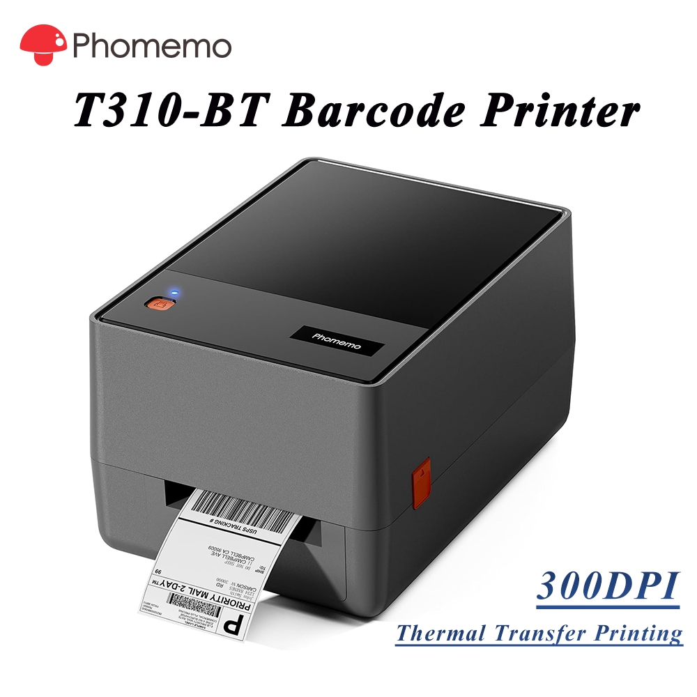 Phomemo 300DPI Wireless Bluetooth Barcode Printer T310-BT ราคา 7,183 บาท*ส่งฟรี