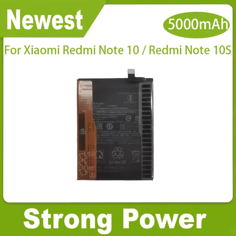 New brand YDLBAT 5000mAh BN59 Xiaomi Redmi Note 10 / Redmi Note 10S A cell ราคา 441 บาท*ส่งฟรี