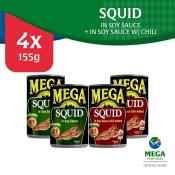 Mega Squid Assorted Bundles by 4s