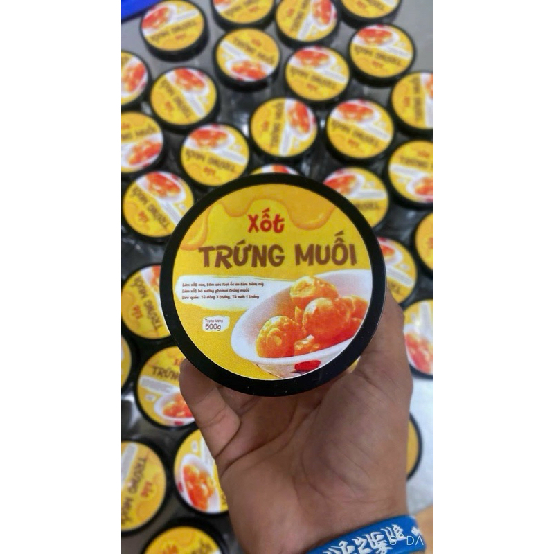 SỐT TRỨNG MUỐI THẦN THÁNH hộp 500g Siêu Ngon