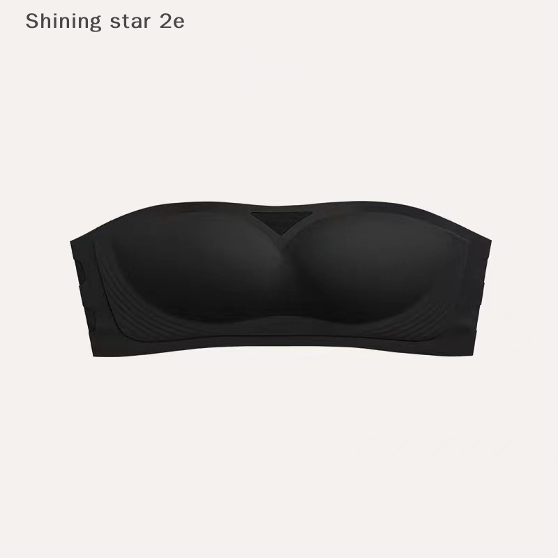 Shining star 2e Đồ lót quây nữ chống trượt ngực nhỏ tập hợp Phần mỏng đẹp lưng áo ngực quấn ống chống trượt