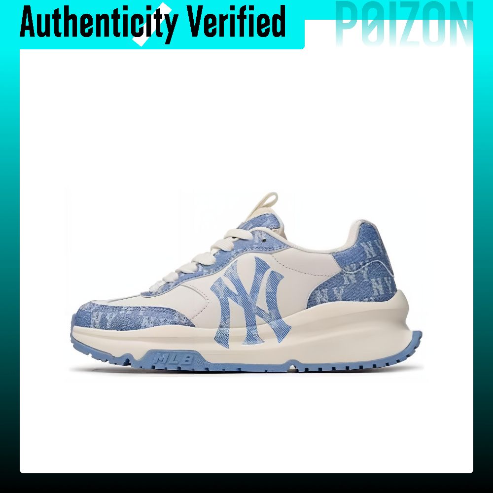 รองเท้าผ้าใบ รองเท้าลำลองผู้ชาย MLB Chunky Runner Low top Unisex สีขาว ฟ้า 3ARNCRD4N-50BLS ราคา 20,385 บาท*ส่งฟรี