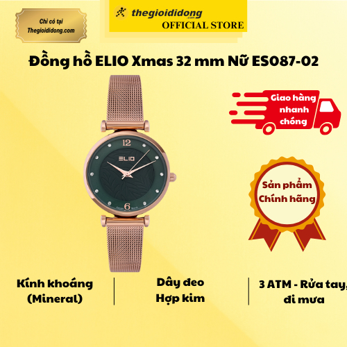 Đồng hồ ELIO Xmas 32 mm Nữ ES087-02