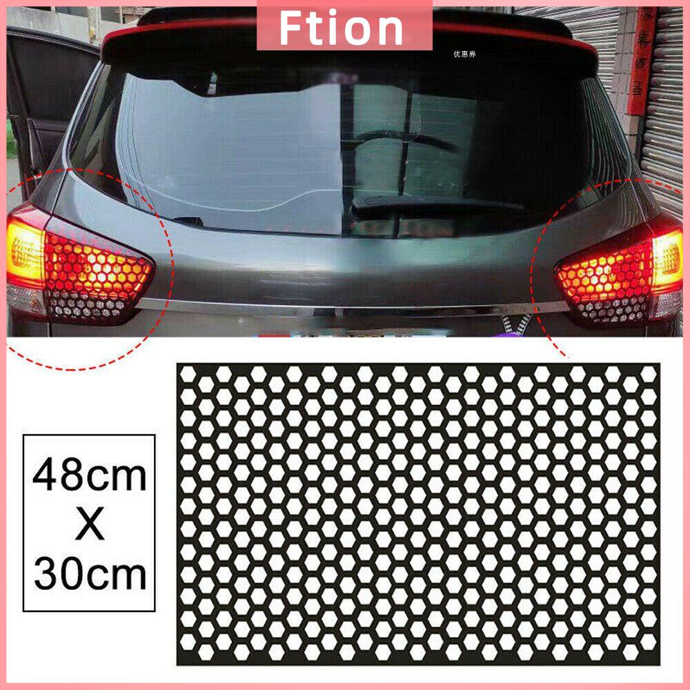 FTION Sáng tạo   Phụ kiện   Chất liệu phản quang   Ốp đèn hậu ô tô  Nhãn dán tổ ong   Phong cách ô tô   Decal dán đèn hậu