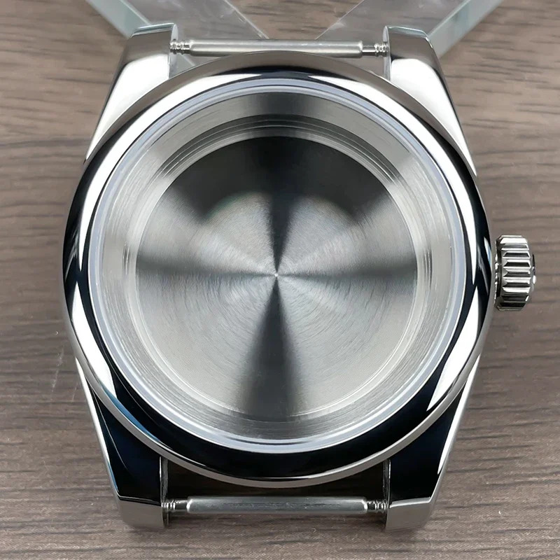 36mm/39mm NH35 DJ Case Thép không gỉ Kính sapphire SK DJ Mod Phụ tùng thay thế Case Phù hợp với Nh35