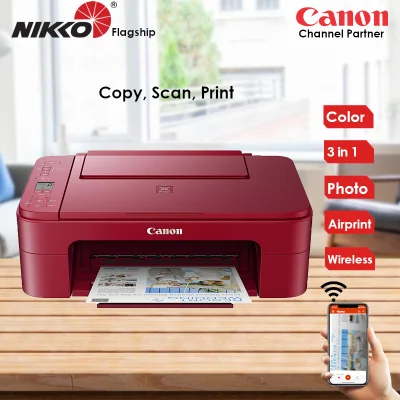 [Local Warranty] Canon PIXMA E3370 Wireless All-In-One Inkjet Printer E-3370 E 3370