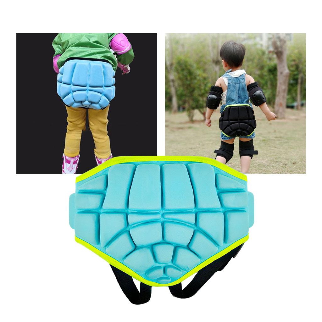 WBMOON Kids Butt Pad 3D Padded Breathable Pant for Skateboarding Soccer