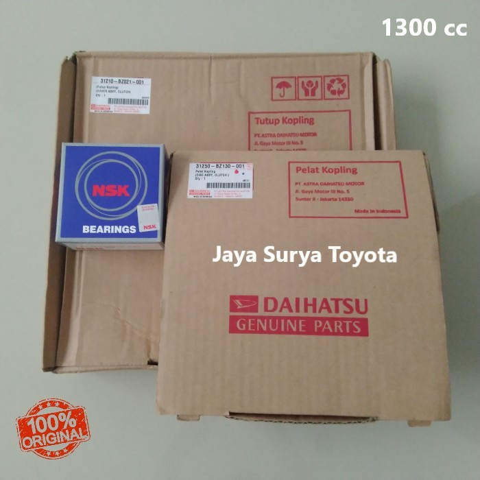 KAMPAS PLAT KOPLING SET AVANZA XENIA 1300 CC ASTRA - SUKU CADANG MOBIL Harga 1,499,000 rupiah*Gratis Ongkir