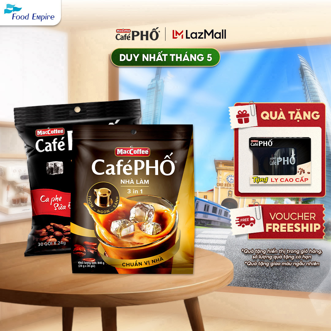 Combo 2 Túi Cà phê MacCoffee Phố Sữa Đá  Phố Nhà Làm