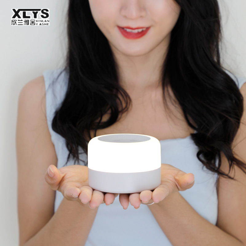 XINLANYASHE Tiếng ồn trắng đèn ngủ âm nhạc đầy màu sắc máy tạo tiếng ồn Trắng M1 nhạc cụ ngủ trắng