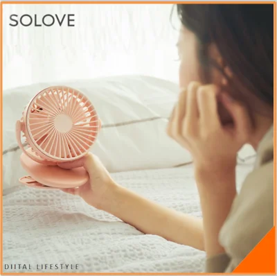 Xiaomi Mijia Solove Clip Mini Fan F3 Portable Handheld Windshield 360 Degree Front Mesh Removable Rechargeable For Home Office
