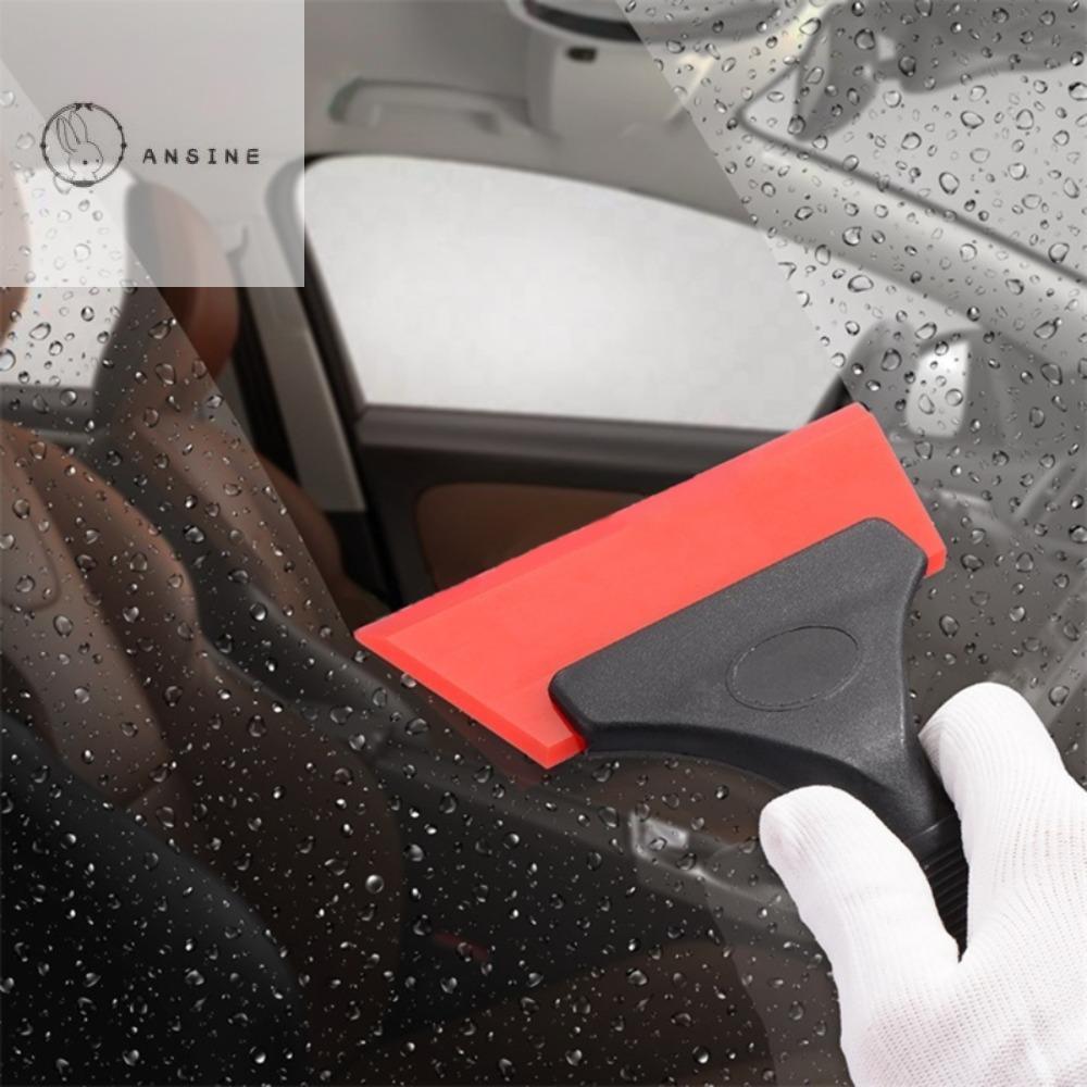 ANSINE High quality Long Handle Wash Plastic Ice Snow Scraper Auto Wrap
