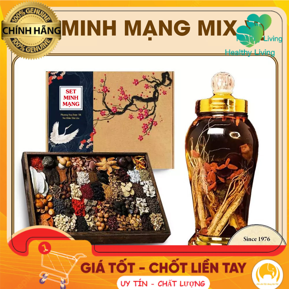 [CHÍNH HÃNG] Minh mạng thang 35 vị thảo mộc giúp tăng cường sức khỏe nam giới