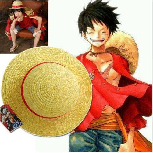 (Giao hỏa tốc) Mũ, nón mũ rơm cosplay luffy - Cosplay One Piece - nón luffy, mũ luffy