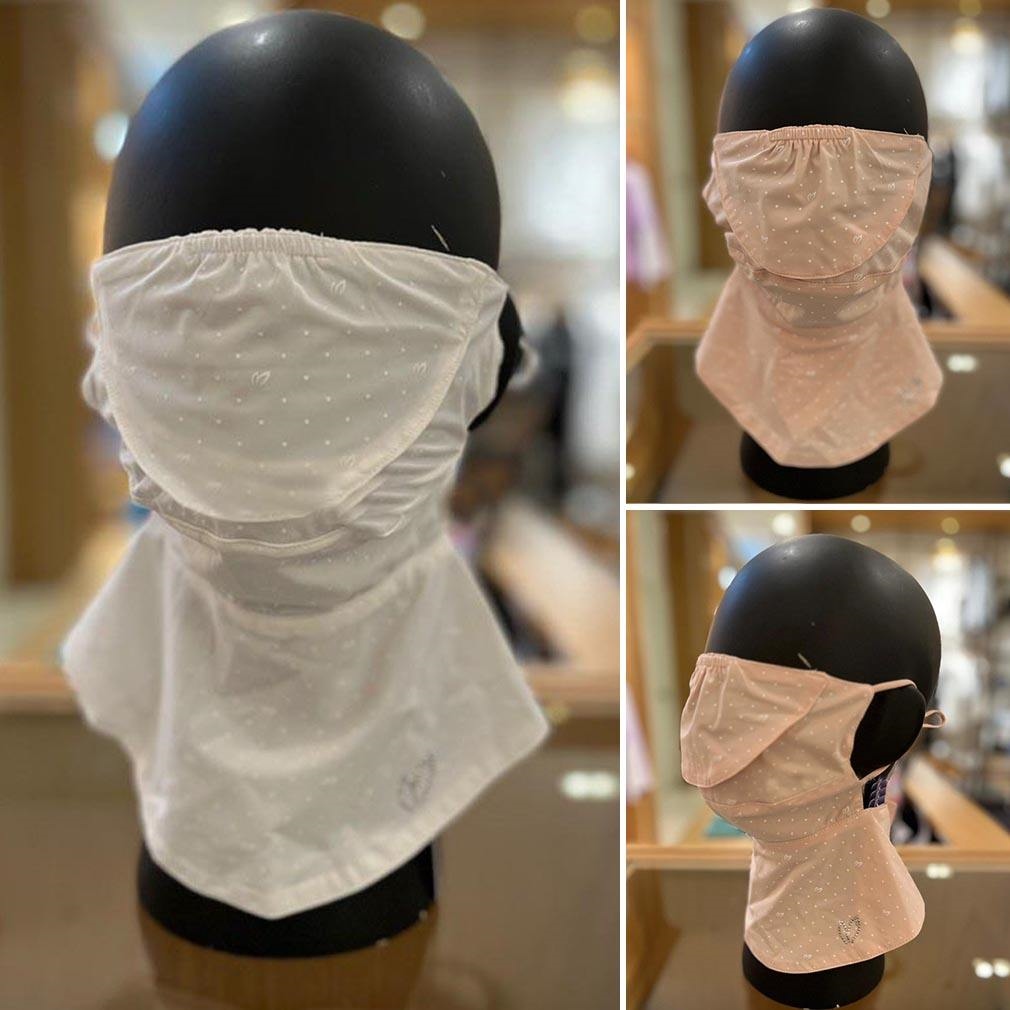 Korean sunscreen mask authentic baro1 golf outdoor three-layer anti-uv  ultraviolet rays neck guard summer