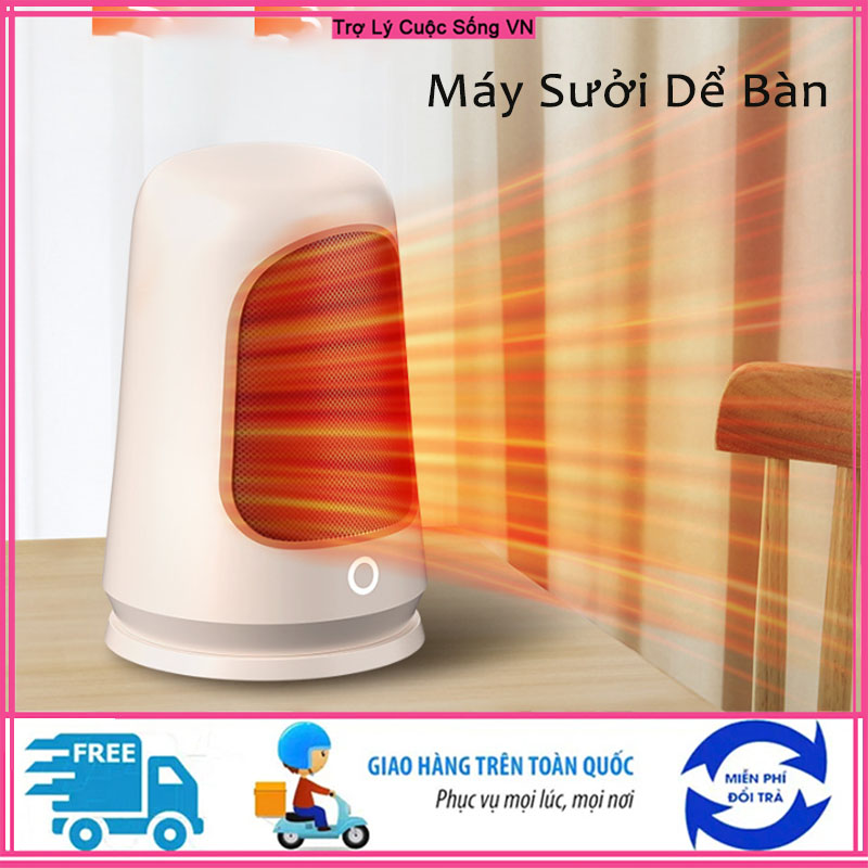 Máy sưởi để bàn mới Sưởi ấm PTC sưởi ấm bằng điện Máy sưởi gia đình Máy sưởi mini công suất cao