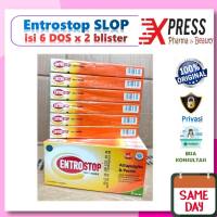 XPRESS ! SLOP Entrostop isi 6 dos x 2 strip Obat Diare tablet Strip PACK PAK Dus Box Boks Neo Enterostop