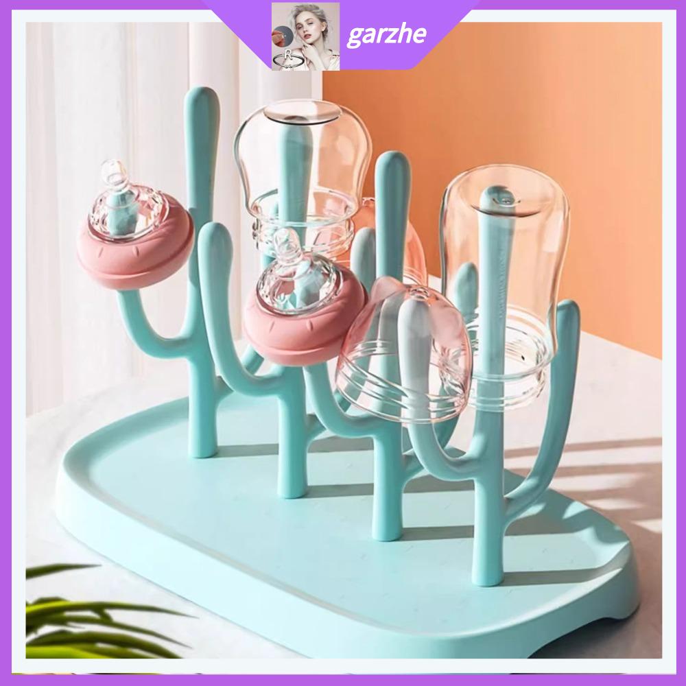 GARZHE24272 giả dạng chai Giá đỡ bình sữa Đa chức năng Di động Giá phơi đồ Bền bỉ Có thể tháo rời Giá lưu trữ Đồ dùng cho trẻ em