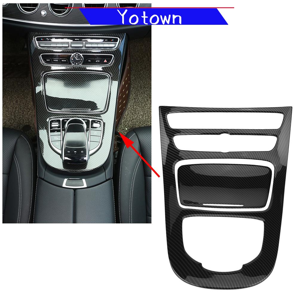 Yotown Bảng Điều Khiển Trung Tâm Cần Số Xe Deco Ive Viền Cho E-Class W213 2016-2018 Giá 727,000 Đồng*Miễn phí vận chuyển