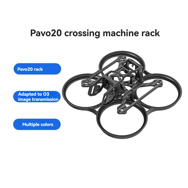For Pavo20 HD VTX Bracket Mount Kit Compatible for O3 for 2inch FPV Drone Parts-beettercar
