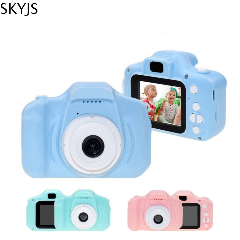 SKYJS X2 Máy ảnh trẻ em Mini Chụp ảnh Nhỏ Máy ảnh kỹ thuật số Mini cho trẻ em Máy ảnh cổ điển HD Đồ chơi máy ảnh HD cho trẻ em Trẻ em