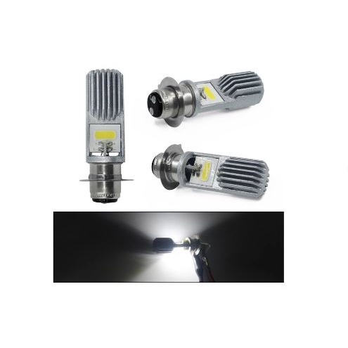 LAMPU LED H6 COB GRIGI AC DC ORIGINAL POWER LED MOTOR MATIC BEBEK Harga 22,000 rupiah*Gratis Ongkir