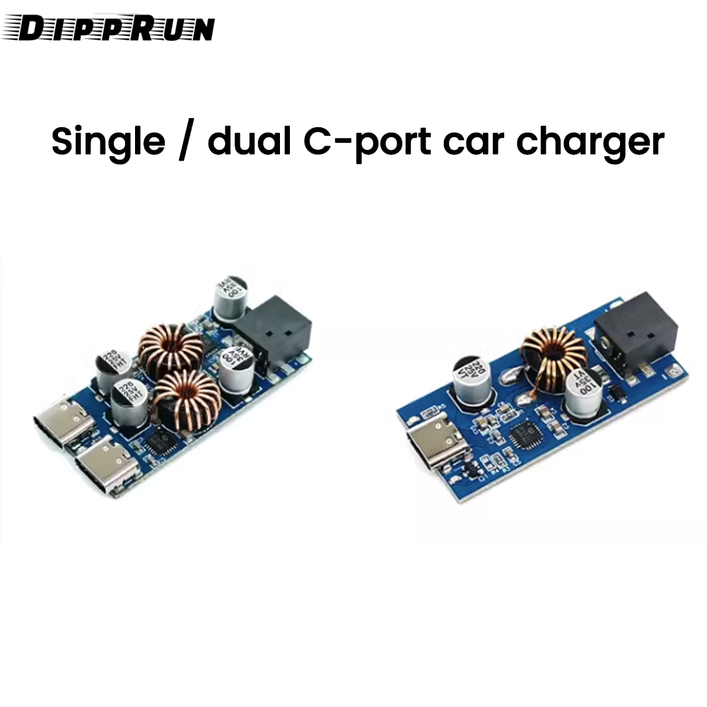 Dipprun 30w bảng sạc nhanh sạc hỗ trợ giao thức pd3.0/pps/qc3 dc bước xuống diy sửa đổi mô-đun
