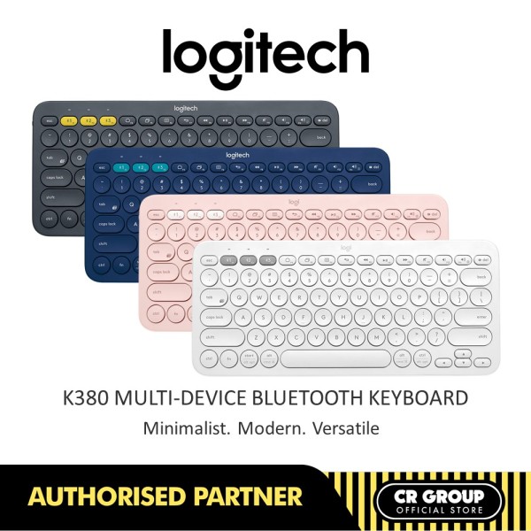 Logitech K380 Multi-Device Bluetooth Keyboard | Minimalist. Modern. Versatile | Type On Anything | 920-007596 Singapore