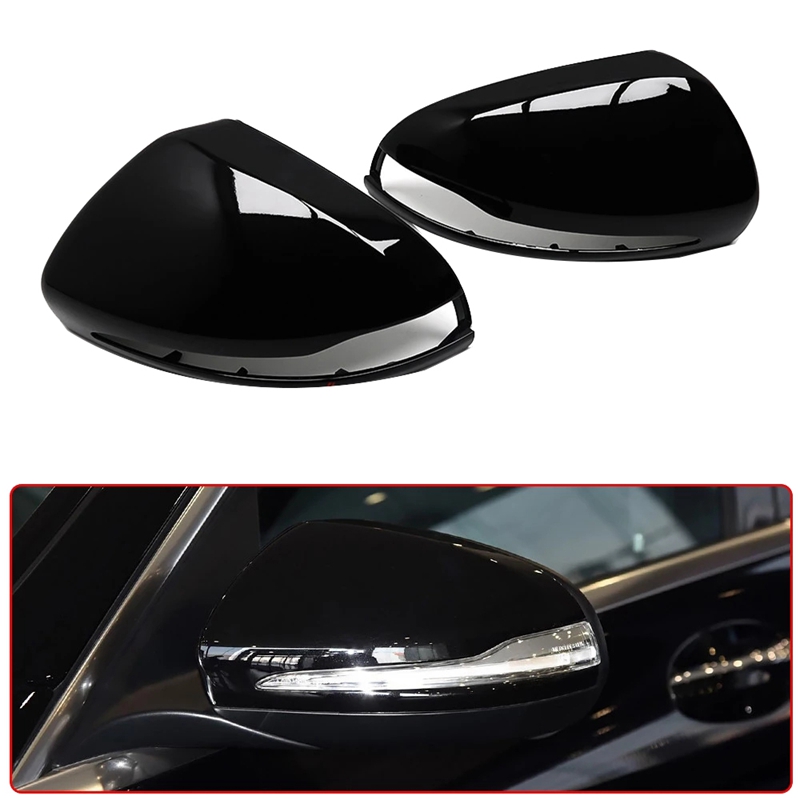 For - V-Class W447 Metris 2016-2019 Car Rear View Mirror Cover Side Mirror Cap