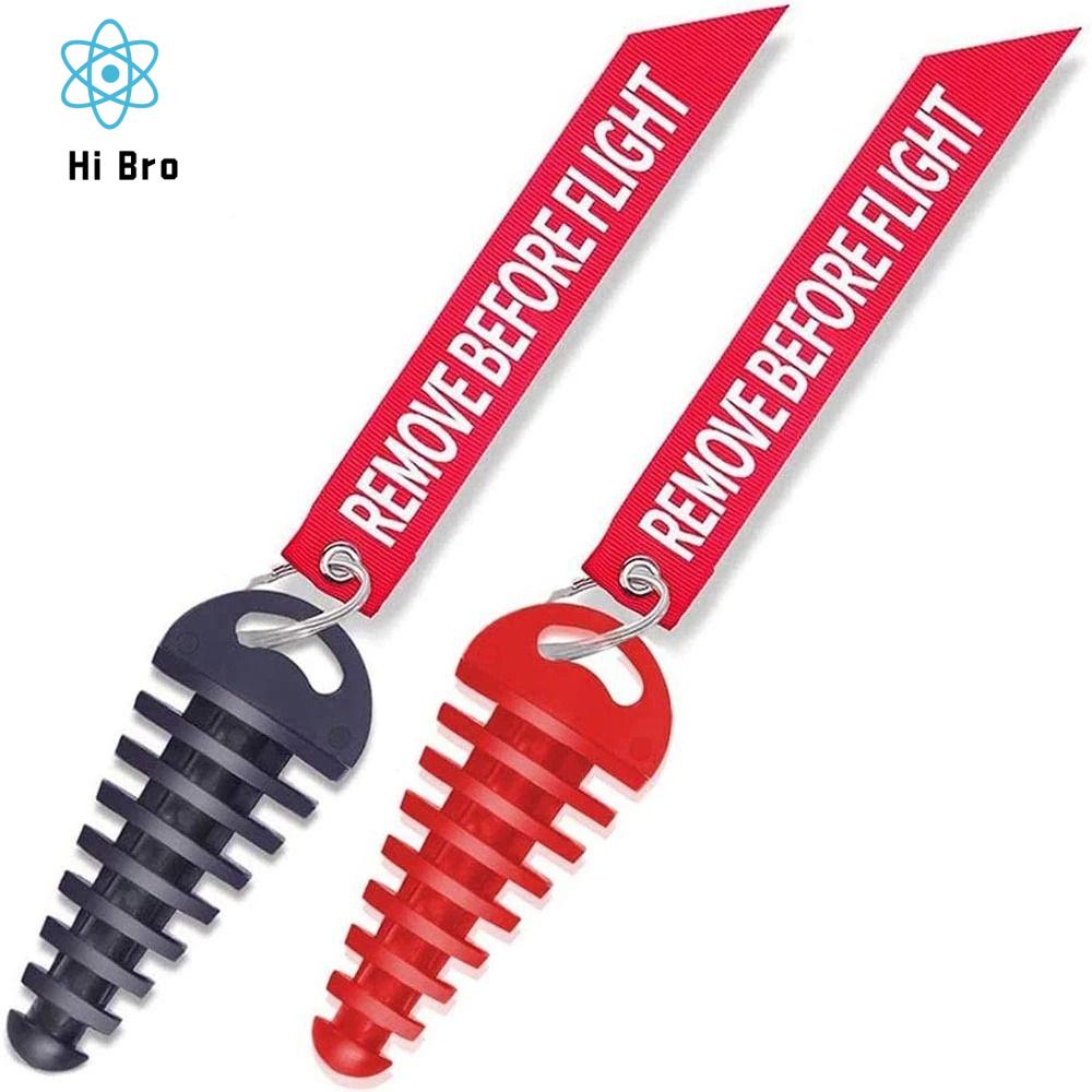 HI BRO Động cơ ATV Ống xả Thẻ Móc Khóa Móc chìa khóa Miếng bảo vệ phích cắm Nút xả Nút xả khí Nút ống xả Ống xả giảm thanh
