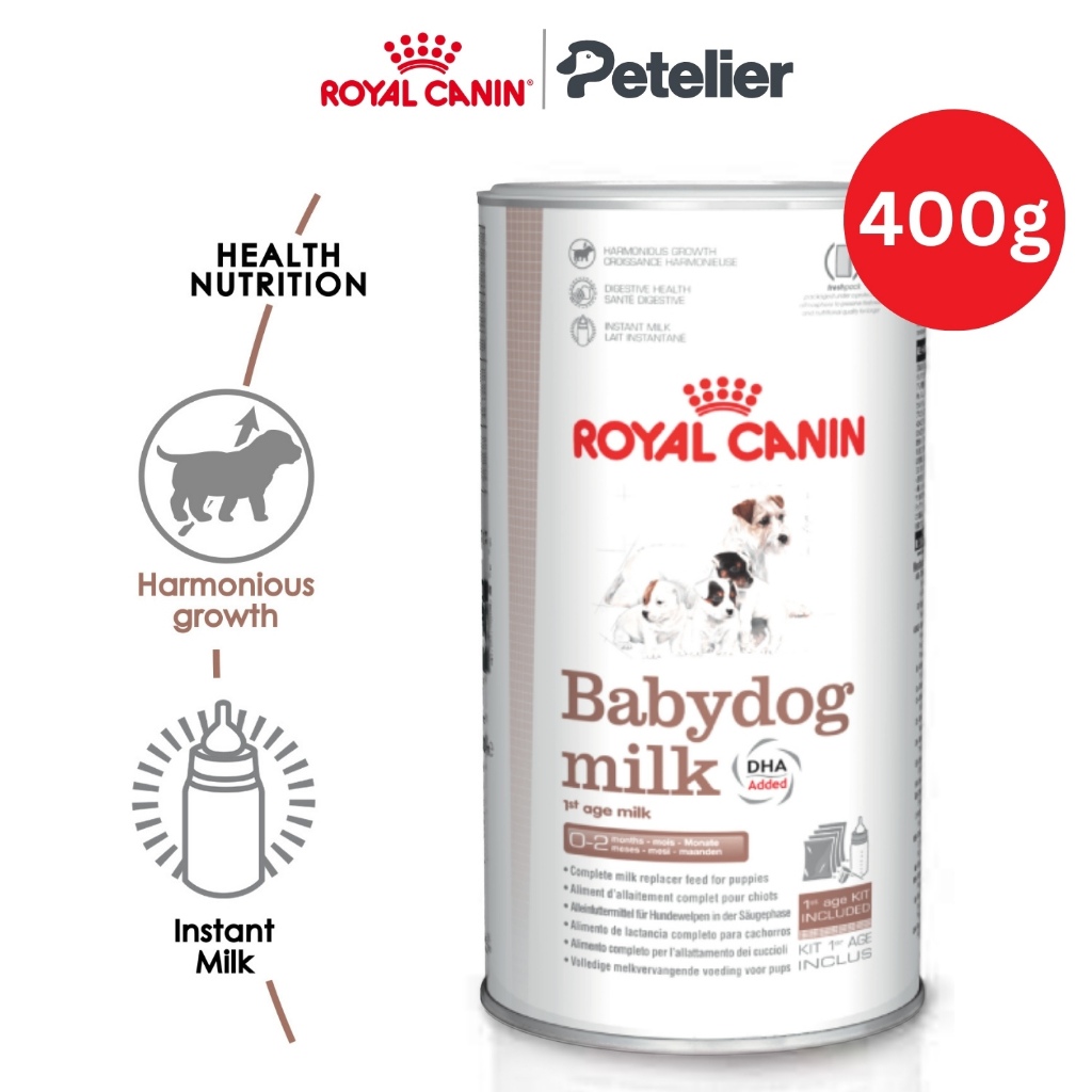 Royal Canin Babydog Milk 400g for Puppy Dog