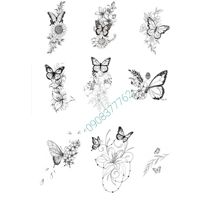 Catolo 1000 hình mẫu mini tattoo _ tặng nước scan hình