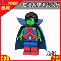 LeadingStar RC Authentic Building Block Minifigure Toy Super Hero Series Scarecrow Black Panther Lana Lang Plastic Building Block Doll