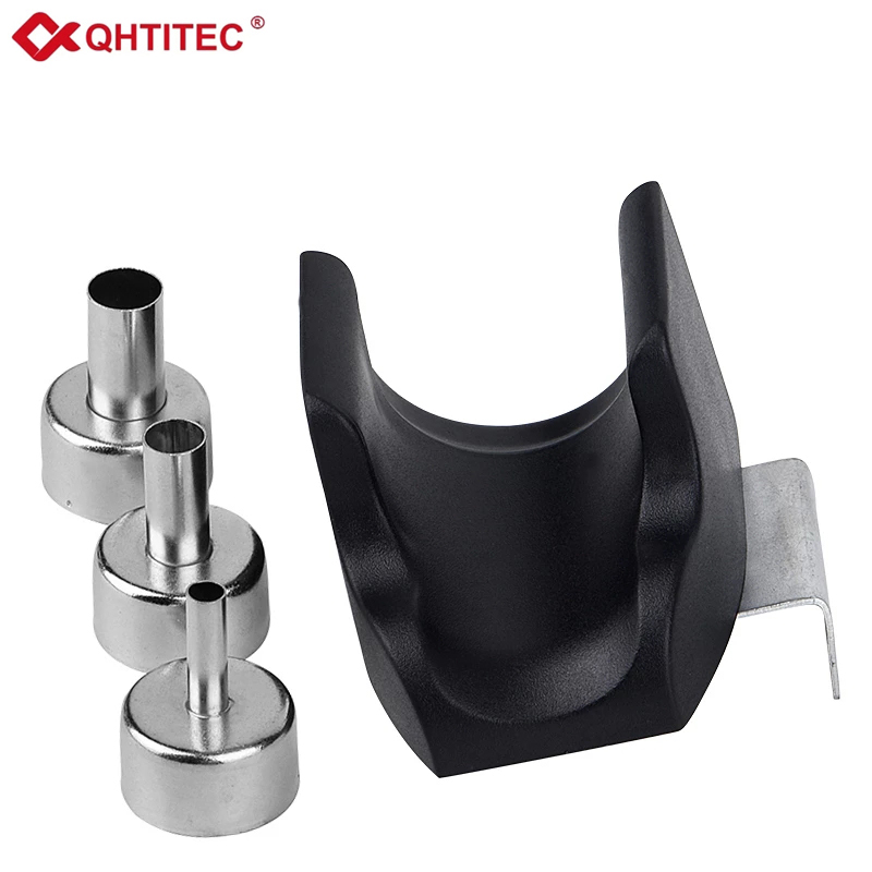 JCD Hot air Handle Bracket with 3Pcs Nozzle soldering station welding Rework Station Upgraded from 8