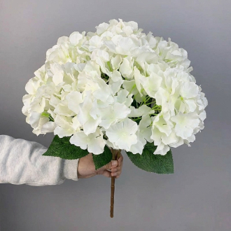 BUNGA ARTIFICIAL HYDRANGEA JUMBO 5 CABANG COD WARNA BERAGAM DEKORASI WEDDING PERNIKAHAN & KAMAR