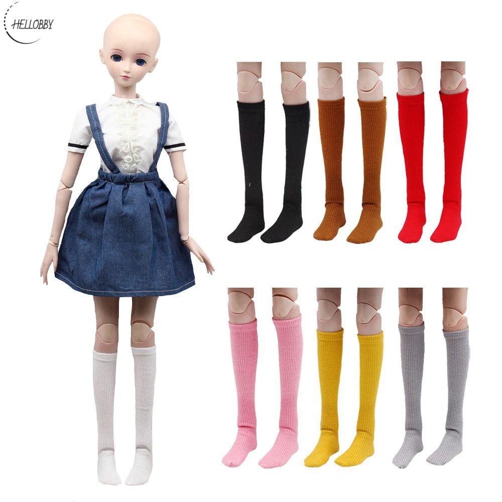 HELLOBBY Phụ kiện búp bê 1/3 BJD vớ Đồ chơi Bong Bóng lỏng Phụ kiện quần áo búp bê Mềm SOX Vớ búp bê 60cm Nhà chơi